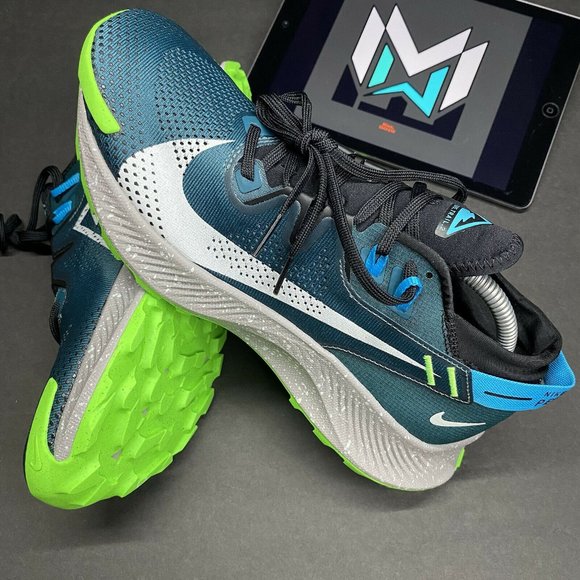 nike pegasus trail 2 dark teal green